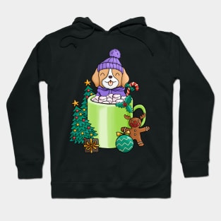 Cute and Lovely Animals with Christmas Vibes Hoodie